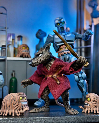 Teenage Mutant Ninja Turtles Comic 7 Inch Ultimate Action Figure - Splinter (Mirage Comics)