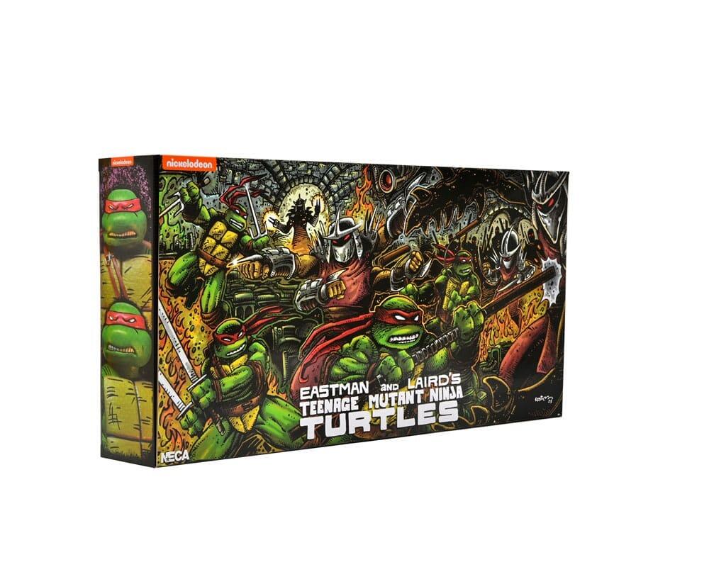 Teenage Mutant Ninja Turtles Comic 7 Inch Ultimate Action Figure 4-pack - Leonardo, Raphael, Michelangelo & Donatello (Mirage Comics)
