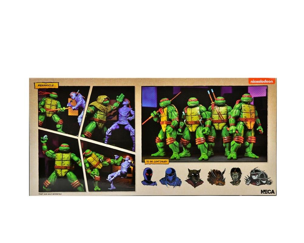 Teenage Mutant Ninja Turtles Comic 7 Inch Ultimate Action Figure 4-pack - Leonardo, Raphael, Michelangelo & Donatello (Mirage Comics)