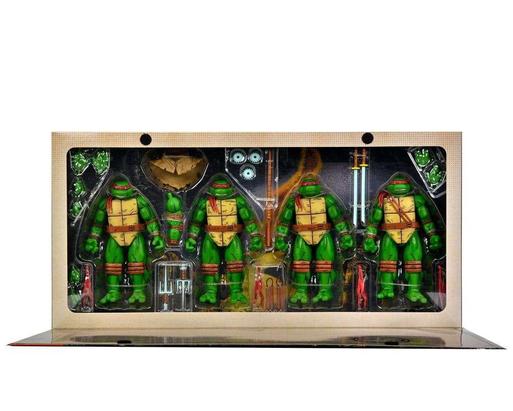 Teenage Mutant Ninja Turtles Comic 7 Inch Ultimate Action Figure 4-pack - Leonardo, Raphael, Michelangelo & Donatello (Mirage Comics)