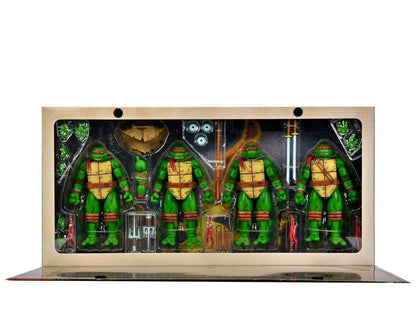 Teenage Mutant Ninja Turtles Comic 7 Inch Ultimate Action Figure 4-pack - Leonardo, Raphael, Michelangelo & Donatello (Mirage Comics)