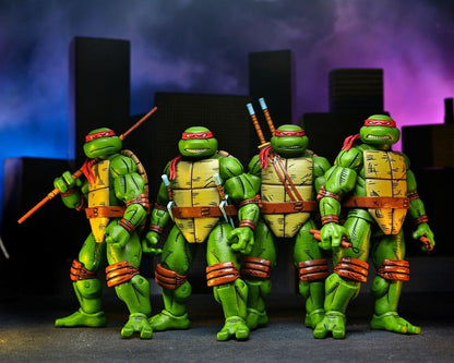 Teenage Mutant Ninja Turtles Comic 7 Inch Ultimate Action Figure 4-pack - Leonardo, Raphael, Michelangelo & Donatello (Mirage Comics)