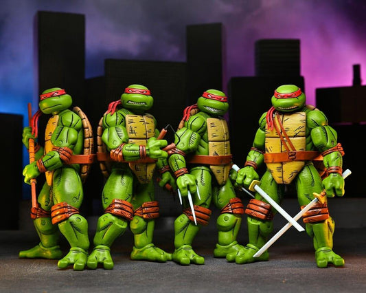 Teenage Mutant Ninja Turtles Comic 7 Inch Ultimate Action Figure 4-pack - Leonardo, Raphael, Michelangelo & Donatello (Mirage Comics)
