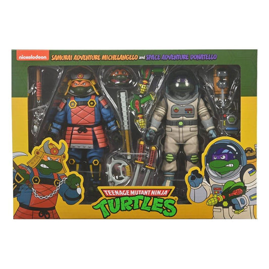 Teenage Mutant Ninja Turtles Space Adventure 7 Inch Ultimate Action Figure 2-Pack - Donatello & Michelangelo