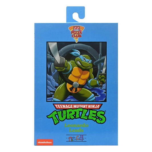 Teenage Mutant Ninja Turtles Cartoon 7 Inch Ultimate Action Figure - Leonardo (VHS)