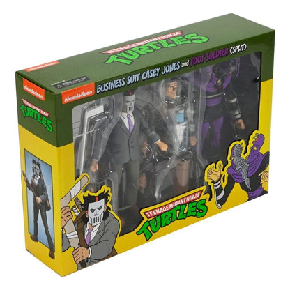 Teenage Mutant Ninja Turtles Cartoon 7 Inch Ultimate Action Figure 2-Pack - Casey Jones & Split Foot