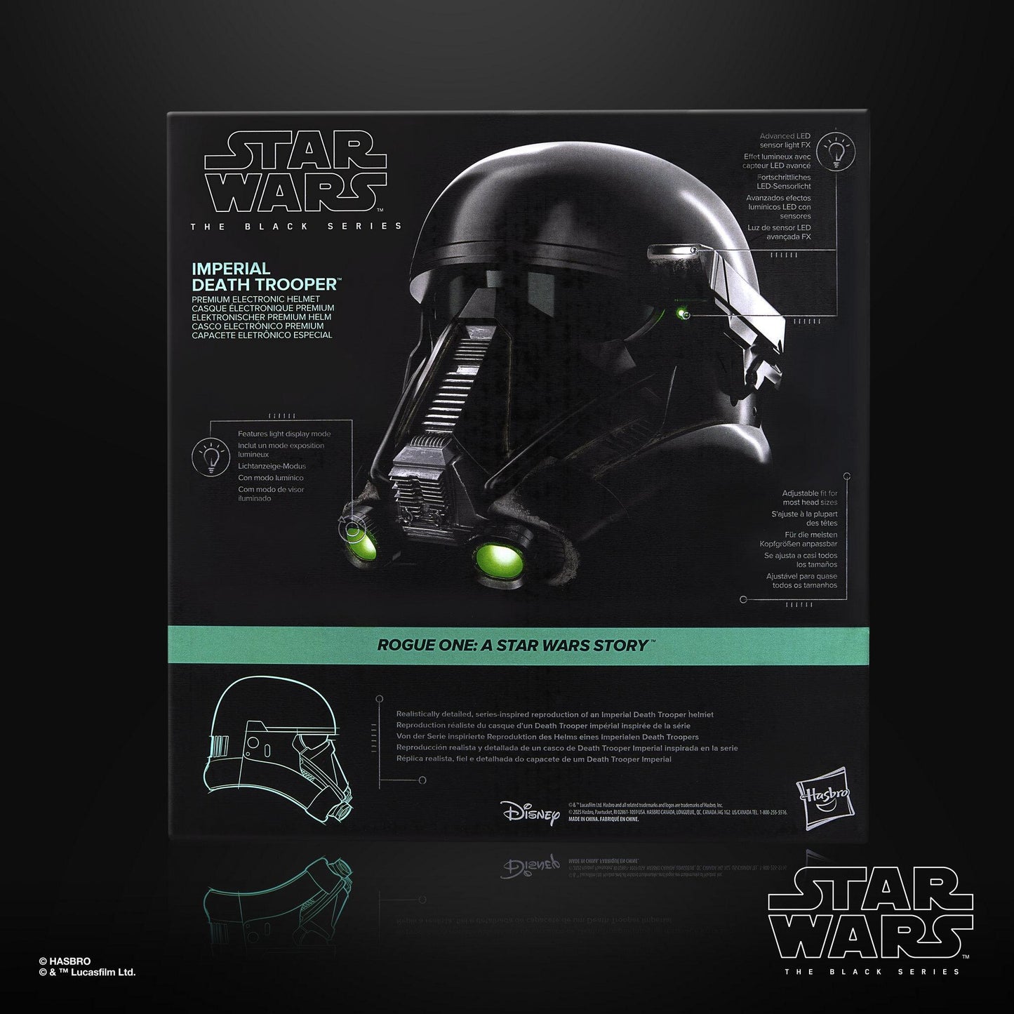 Star Wars Black Series Premium Electronic Helmet - Imperial Death Trooper