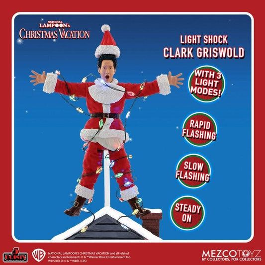 National Lampoon's Christmas Vacation 5 Points Action Figure - Clark Griswold (Light Shock)