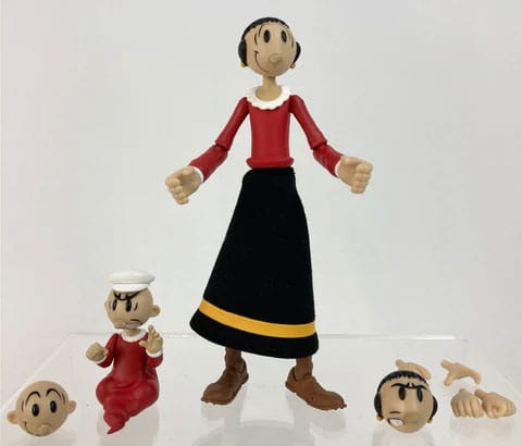Popeye Classics 6 Inch Scale Action Figure Wave 1 - Olive Oyl
