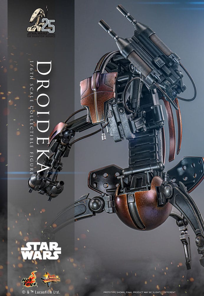 *PRE-ORDER Droideka - Star Wars: Phantom Menace Hot Toys Collectibles 1/6 Scale Action Figure