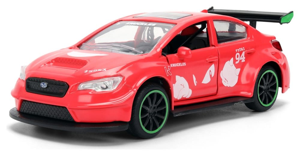 Sonic The Hedgehog Hollywood Rides 1:32 Scale Die Cast Vehicle - 2016 Subaru WRX STI