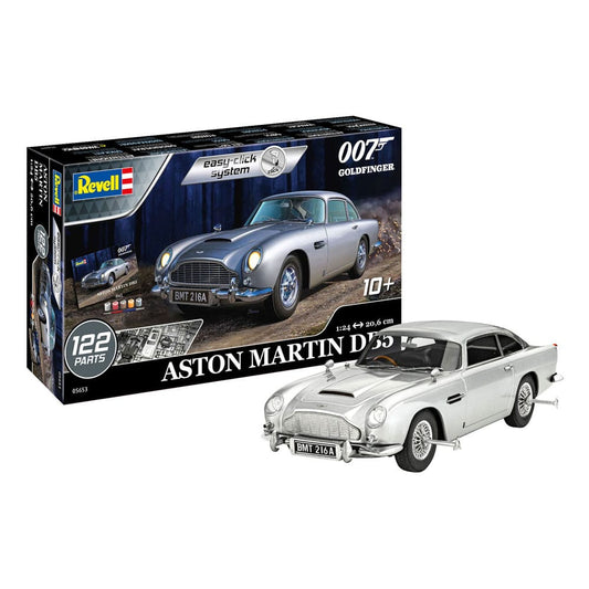 Revell James Bond 1/24 Scale Model Kit - Aston Martin DB5