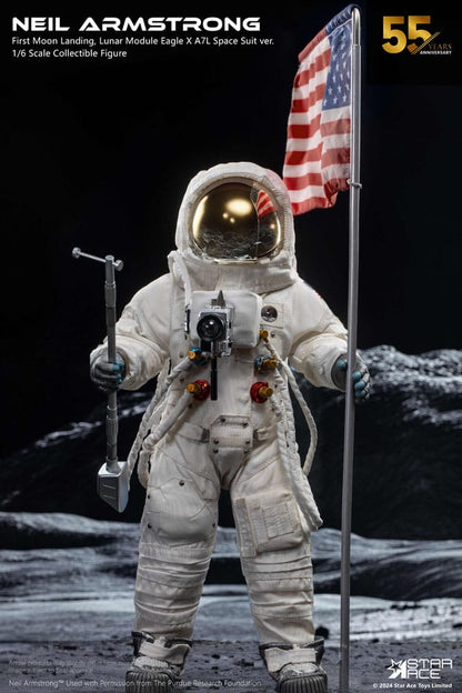 Neil Armstrong Apollo 11 Action Figure - 12 Inch Deluxe Version