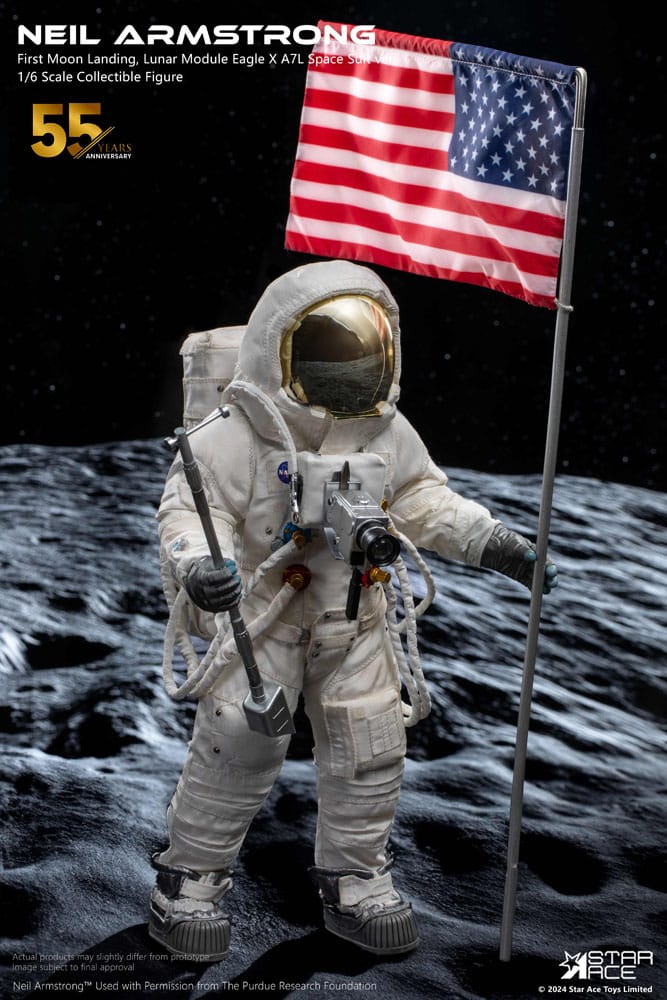 Neil Armstrong Apollo 11 Action Figure - 12 Inch Deluxe Version