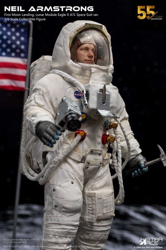 Neil Armstrong Apollo 11 Action Figure - 12 Inch Deluxe Version