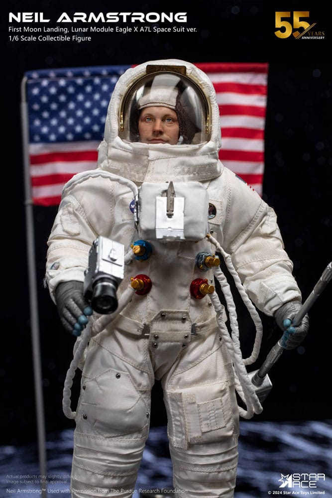 Neil Armstrong Apollo 11 Action Figure - 12 Inch Deluxe Version