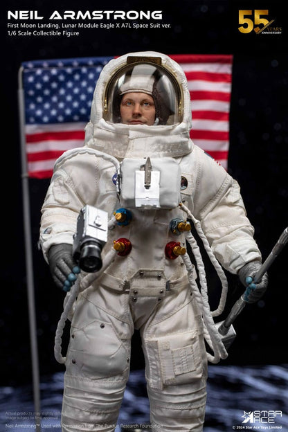 Neil Armstrong Apollo 11 Action Figure - 12 Inch Deluxe Version