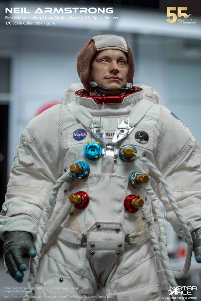 Neil Armstrong Apollo 11 Action Figure - 12 Inch Deluxe Version