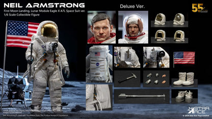 Neil Armstrong Apollo 11 Action Figure - 12 Inch Deluxe Version