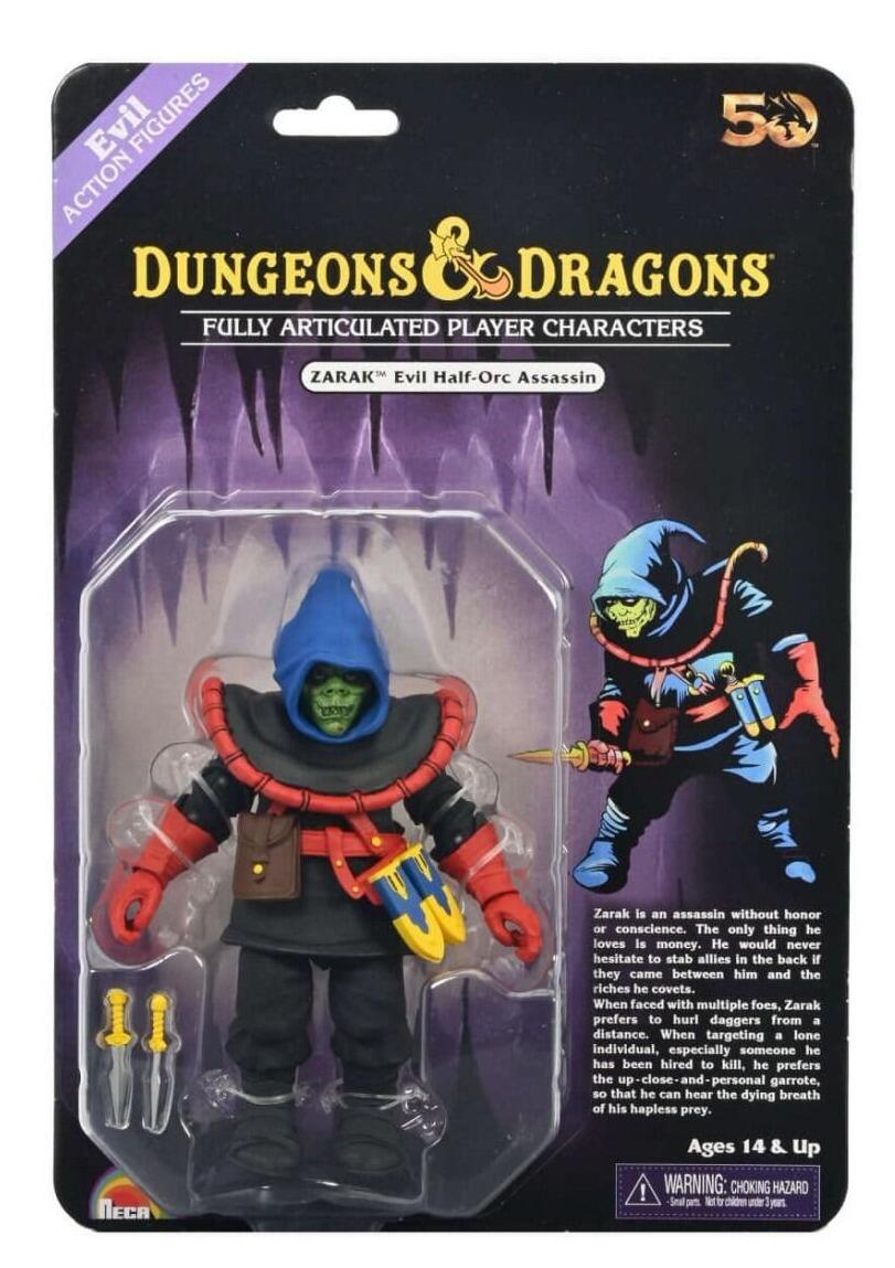 Dungeons and Dragons 50th Anniversary 7 Inch Ultimate Action Figure - Zarak